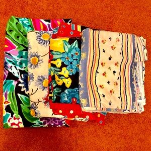 🐚 Bundle of Fabrics! 4 Fabrics with many yards!